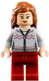 LEGO hp121 Hermione, Light Bluish Gray Sweater