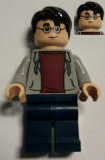 LEGO hp213 Harry Potter, Light Bluish Gray Hooded Sweatshirt